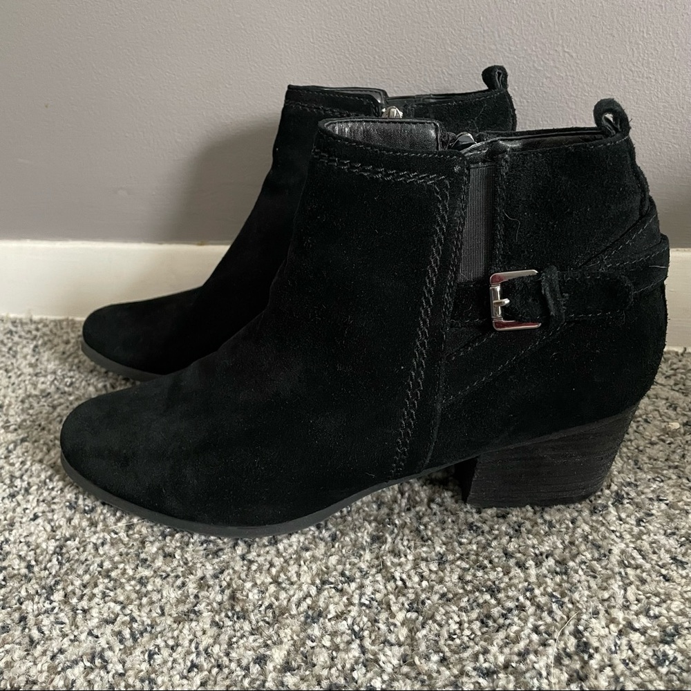 Blonde Waterproof Black Booties